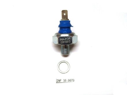 Датчик тиску масла VW 92-0.3 бар (плоский гвинт) INA-FOR INF 10.0073 (фото 1)
