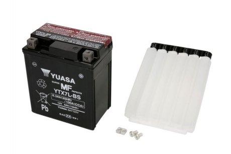 Акумулятор YUASA YTX7L-BS YUASA (фото 1)