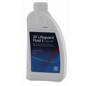 Масло ZF Lifeguard Fluid 7.1 MB ATF для 5-ти ступенчатых АКПП ZF parts 5961.307.351