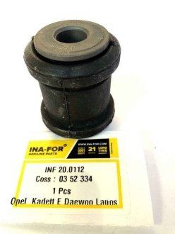 Сайлентблок переднього важеля Opel Kadett E седан INA-FOR INF 20.0112 (фото 1)