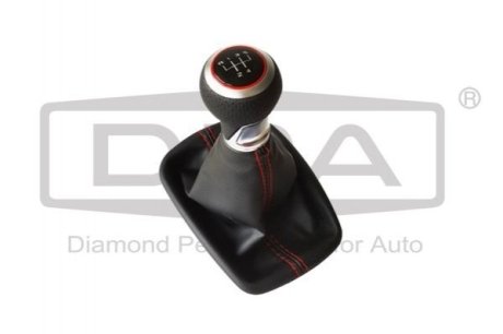 Ручка КПП без пыльника черный 5/6 ступ Audi A4 (08-15),Q5 (09-17) DPA 88631697402 (фото 1)