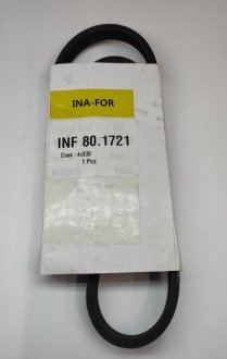Ремінь поліклиновий 4X830 INA-FOR INF 80.1721