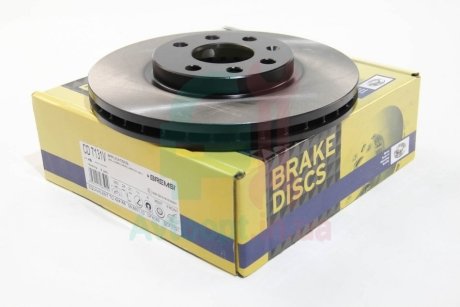 Тормозной диск перед. Combo 1.7DI/DTI 01- (вент.) (260x24) BREMSI CD7131V (фото 1)