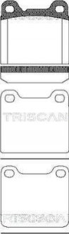 Тормозные колодки для дисковых тормозов TRISCAN 8110 27007