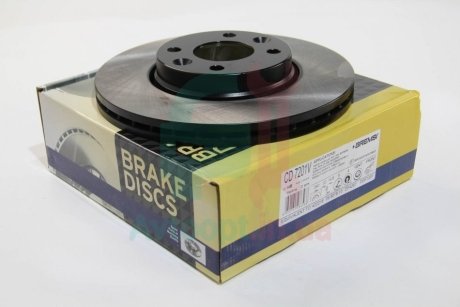 Гальмівний диск перед. Logan/Clio III 05- (260x22) BREMSI CD7201V