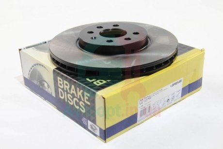 Тормозной диск перед. Combo/Astra H 04- (280x25) BREMSI CD7374V (фото 1)