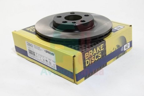 Тормозной диск перед. Scudo/Jumpy/Expert 96-06 (вент.) (257x20) BREMSI CD6842V