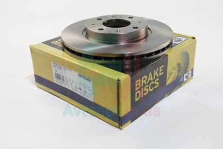 Тормозной диск перед. KIA Cerato 04- (275x26) BREMSI CD7528V (фото 1)