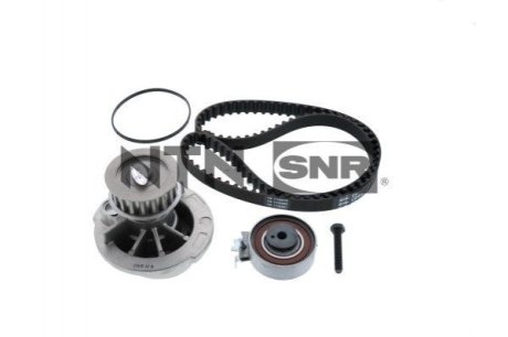 Комплект ГРМ, пас+ролик+помпа NTN SNR KDP453.022 (фото 1)