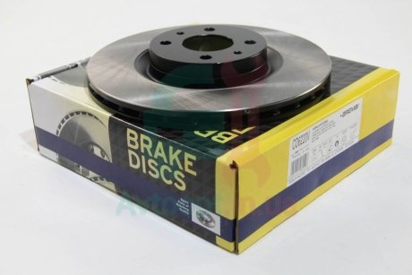 Гальмівний диск перед. Doblo 05-09 (284X22) BREMSI CD6220V (фото 1)