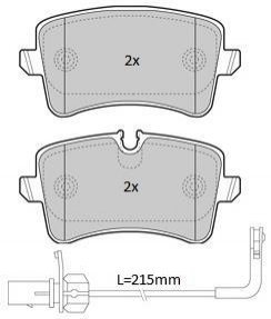 Колодки тормозные задние FBP-1940 Fremax FBP1940 (фото 1)