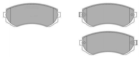 Колодки тормозные задние FBP-1558 Fremax FBP1558 (фото 1)