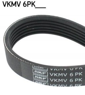 Доріжковий пас SKF VKMV 6PK1020 R (фото 1)