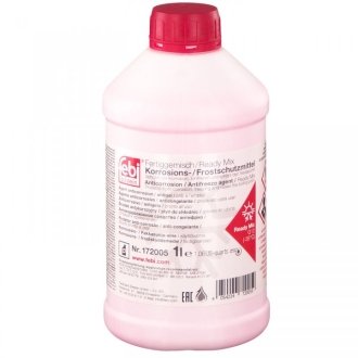Антифриз красный G12 1L (-35°C) Redy Mix FEBI 172005