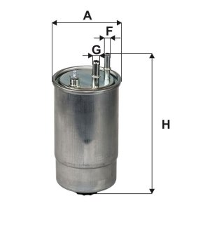 Фільтр паливний FIAT DUCATO 2.0-3.0 JTD 06-, PSA 3.0 HDI 11- (вир-во -FILTERS) WIXFILTRON WF8488 (фото 1)