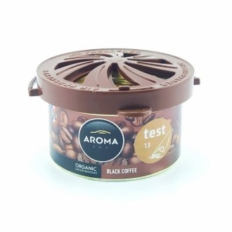 Ароматизатор Car Organic 40g - BLACK COFFEE AROMA 561/92102