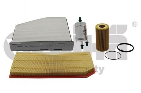 Комплект фильтров (масляный,воздушный,салонный,топливный) VIKA K11784801