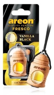 Ароматизатор Fresco Черная ваниль (подвеска с жидкостью) Areon 77177