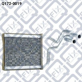 Радиатор печки HYUNDAI ELANTRA 1.6/2.0 06.2006-06.2011 Q-FIX Q172-0019 (фото 1)