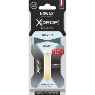 Освежитель воздуха Xdrop Delux жидкий капсула Silver NOWAX NX00068 (фото 1)