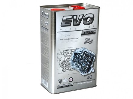 Олія моторна E5 10W-40 (4 л) EVO Evoe510w404l (фото 1)