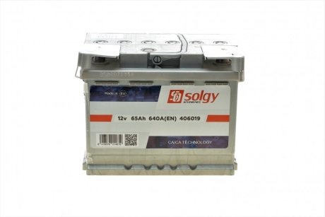 Акумуляторна батарея SOLGY 406019