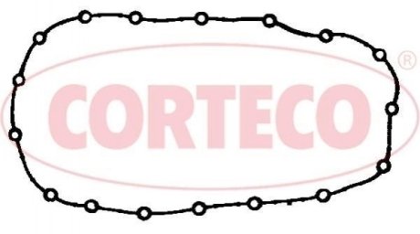 Прокладка поддона картера резиновая CORTECO 028197P (фото 1)