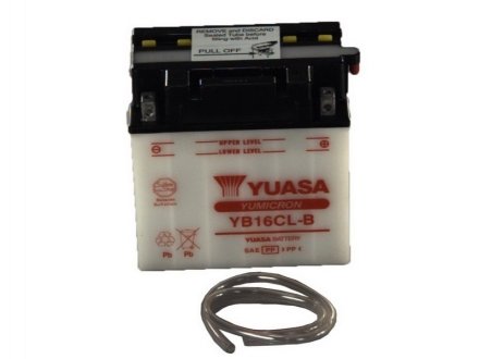 Акумулятор YUASA YB16CL-B YUASA (фото 1)