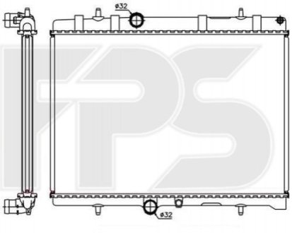 Радиатор охлаждения FPS FP 20 A308 (фото 1)
