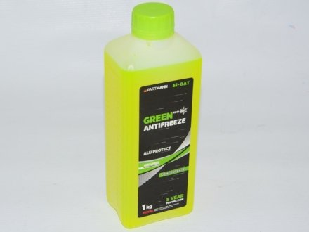 Антифриз зеленый G11 (SI-OAT) 1kg (концентрат)) PARTMANN PM040010