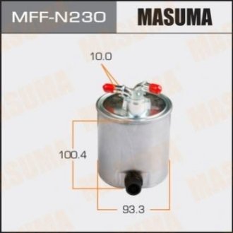 Фільтр паливний Nissan Qashqai (09-13), X-Trail (08-14) Disel Masuma MFFN230
