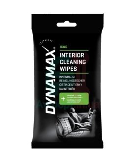 Влажные салфетки для очистки пластика и ткани DXI5 INTERIOR CLEANING WIPES (24шт) Dynamax 618497