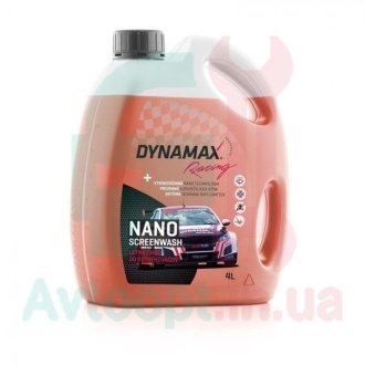 Рідина в бачок омивача (літня) NANO RACING ORANGE (4L) Dynamax 502570