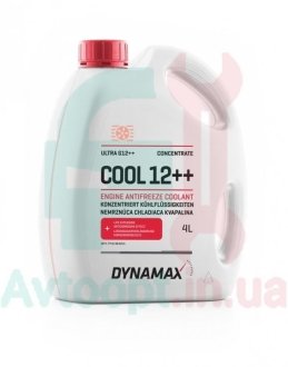 Антифриз концентрат G12+ COOL ULTRA G12 ++ (4L) Dynamax 500160