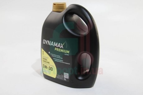 Масло моторное PREMIUM ULTRA F 5W30 (5L) Dynamax 502038