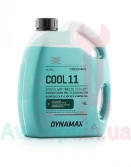 Антифриз концентрат G11 COOL G11 (4L) Dynamax 500109