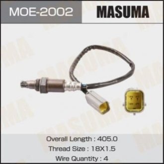 Датчик кислорода (лямбда-зонд) Nissan X-Trail (07-10) / Renault Koleos (08-16) (Masuma MOE2002