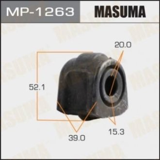 Втулка стабилизатора переднего Subaru Legacy Outback (14-) (Кратно 2 шт) Masuma MP1263 (фото 1)