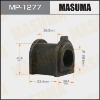 Втулка стабилизатора переднего Toyota Hiace (05-) (Кратно 2 шт) Masuma MP1277 (фото 1)