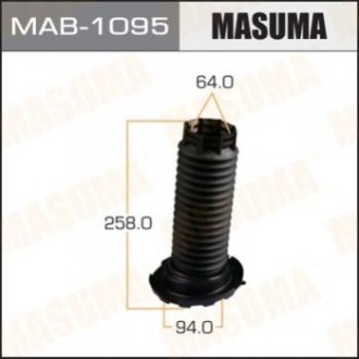 Пыльник амортизатора переднего (пластик) Toyota Camry (14-) Masuma MAB1095 (фото 1)