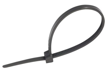 Стяжка кабельна 4.6х200 чорна (пач. 100 шт.) APRO CT-B46200 (фото 1)
