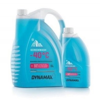 Жидкость в бачок омывателя (концентрат, зимняя) SCREENWASH -40 (5L) Dynamax 502112