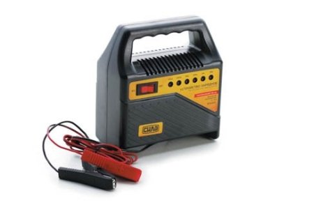 Зарядное устройство для авто 4А, 6-12В, до 60Ah (подходит на свинцово-кислотные АКБ) (светодиодный индикатор) СИЛА 900201 (фото 1)
