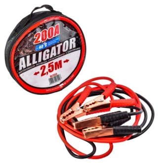 Провід прикурювача 200А 2,5м (у сумці) Alligator BC622