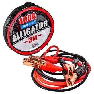 Провода прикуривателя 400А 3м (в сумке) Alligator BC643 (фото 1)