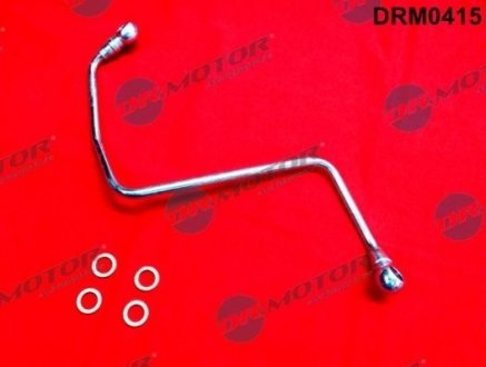 Трубка турбокомпрессора ДВЗ (чорний метал) Dr.Motor Automotive DRM0415 (фото 1)