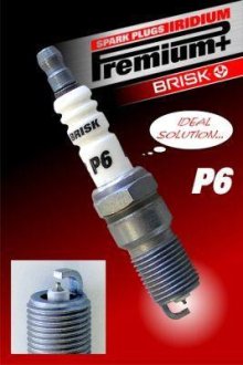 Свеча зажигания IRIDIUM PREMIUM+ Brisk P6