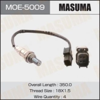 Датчик кисню (лямбда-зонд) Masuma MOE5009 (фото 1)