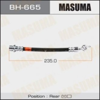 Шланг тормозной Masuma BH665 (фото 1)