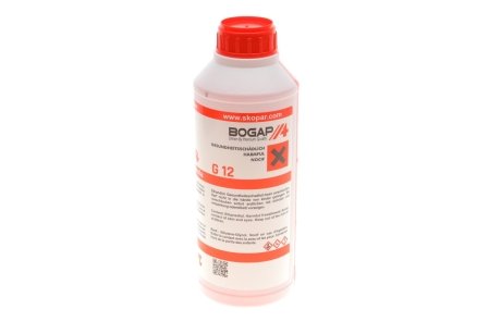 Антифриз (фіолетовий) G12 (1.5L) (-37 °C готовий до застосування) BOGAP G012A8DA1